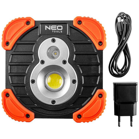 Proyector con batería NEO TOOLS 99-040 750 + 250 LM COB recargable (1/5)
