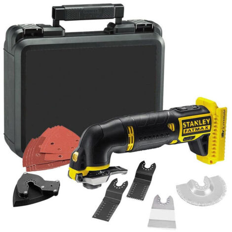 Herramienta oscilante de corte STANLEY FMC710D2 FATMAX Lithium 18V - 2 baterías de 2,0 Ah V20 (1/5)