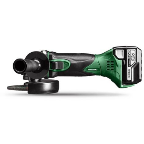 Meuleuse HIKOKI G18DSL2WUZ - Ø125mm 18V Li-Ion - 1 batterie 5,0Ah + chargeur en coffret Hit Case (1/5)