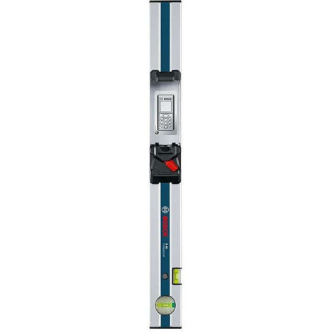 Bosch 0601079000 Regla graduada R 60 Convierte al medidor láser de distancias GLM 80 en nivel de burbuja digital