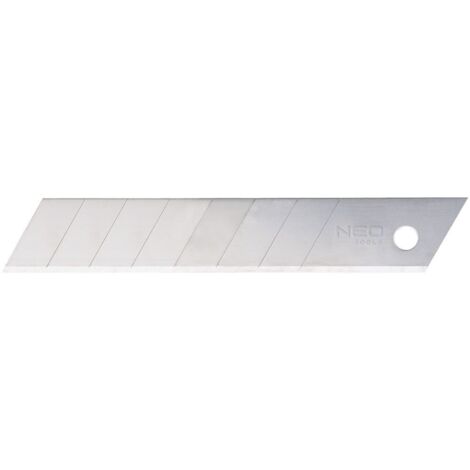 Cuchillas de cutter de 18 mm NEO TOOLS 64-010 10 piezas (1/2)