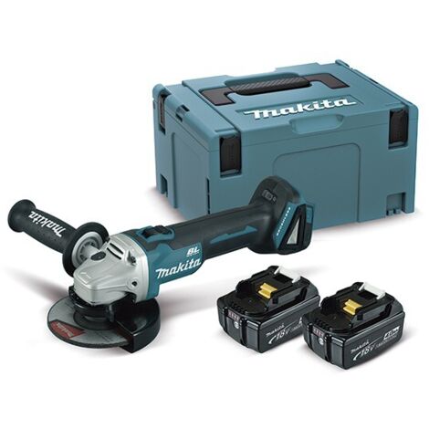 Miniamoladora MAKITA DGA504RMJ 18V 4,0Ah Litio-ion 125mm 