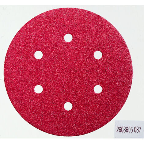 Bosch 2608605722 Hoja de lija para lijadoras excéntricas C430 150mm 8P G240 5 uds