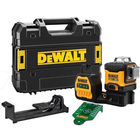 DEWALT LASER PŁASZCZYZNOWY 12/18V DCE089NG18 30m 3x360° ZIELONY