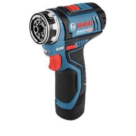 Taladro atornillador inalámbrico BOSCH 06019F6000 GSR 12V-15 FC Profesional 12V Li-Ion (2x2.0Ah)