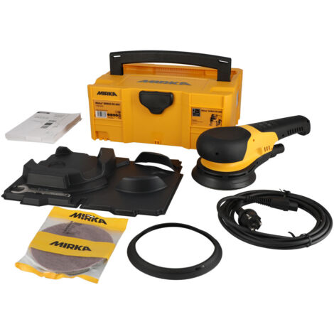 Lijadora rotativa con cable Deros RS 600 en caja - Ø 150 mm - MIRKA - MRS6002100CA
