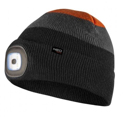 Capucha con luz integrada NEO TOOLS 81-631 negro gris naranja (1/3)