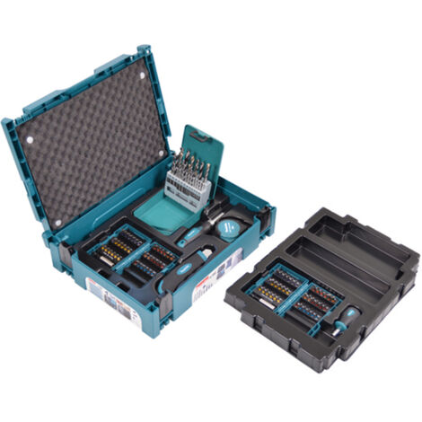 Juego de 96 brocas y mechas MAKITA B-49725 caja Makpac (1/10)