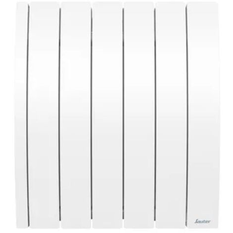 Radiador eléctrico conectado IPALA horizontal 1000W blanco - fluido inercia SAUTER (1/5)
