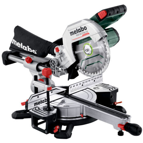 Sierra ingletadora radial ∅216mm 18V - METABO 614216650 - KGS 18 LTX BL 216 - 2x5,2Ah (1/5)