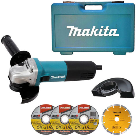 Amoladora MAKITA 9558HNRGK1 - Ø 125mm - 840W (1/5)