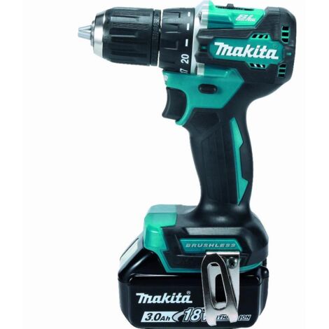 Taladro atornillador sin escobillas 2x3Ah 18V LXT® MAKITA DDF487RFJ en MAKPAC (1/2)