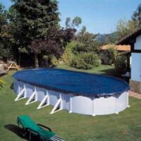 Gre-Pools CIPROV501 Cubierta Protectora para Piscina Negra 410x610 cm