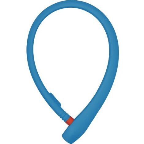 Câble antivol de vélo - gaine souple soft touch - U GRIP 560/65 - bleu (1/2)