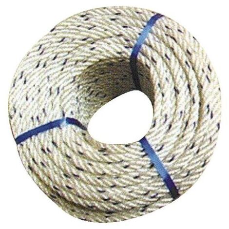 Finish – Corde en polypropylène 10 mm – Longueur 100 m – Traitement anti-UV – Résistante aux acides et alcalins – Usage intensif (1/3)
