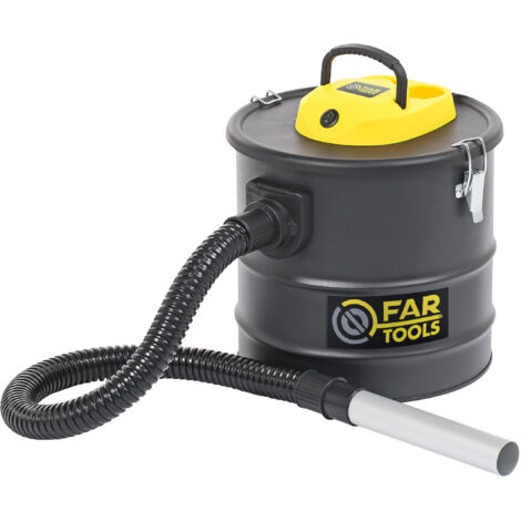 Fartools – Aspirateur à cendres 18L 800W – Cuve métal – Moteur 800W 16Kpa – Fonction souffleur – Tuyau 1m avec embout alu (1/5)