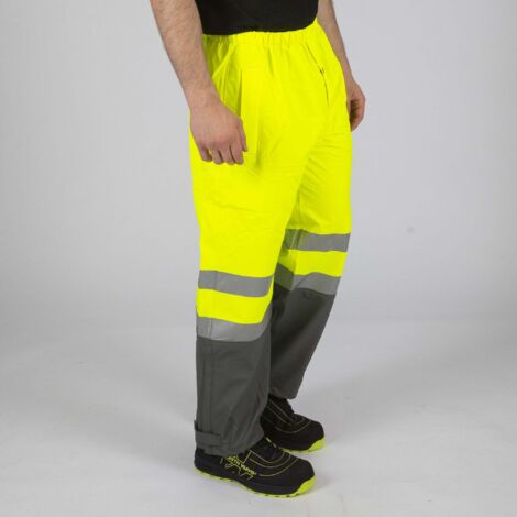 GRIFFIS PANTALON HV DE TRAVAIL 9251 Jaune fluo XXL (1/5)