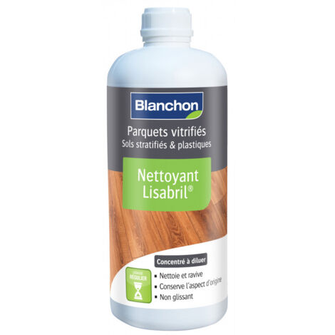 Blanchon – Nettoyant pour parquets vitrifiés 1L – Nettoyage et entretien doux – Préserve l'aspect d'origine – Pour gymnases et salles de sport