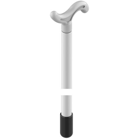 Canne pour volet roulant - longueur 1,50 m - aluminium gris - TIRARD (1/2)