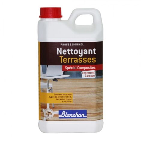 Nettoyant spécial terrasses bois et composites 2.5L Blanchon (1/4)