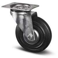 Roulette de manutention 3370 PVH - pivotante -100 kg - 125 x 37 mm - TENTE