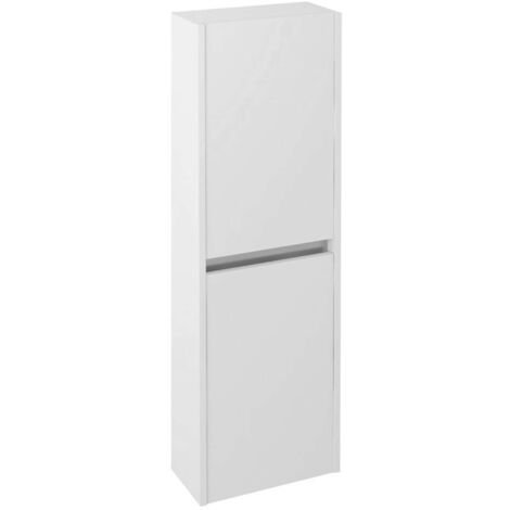 Sapho Nirona - Armoire 400x1380x200 mm, 2 portes, blanc NR450-3030 (1/5)