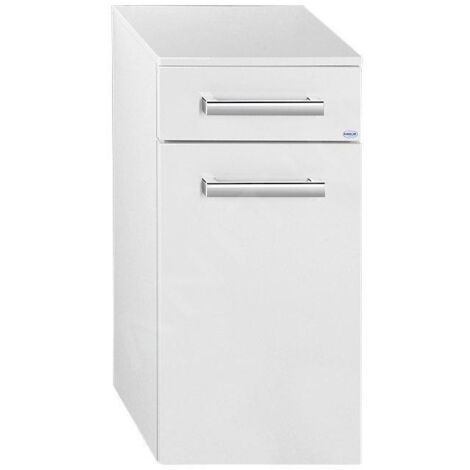 Aqualine Vega - Armoire avec panier, 400x780x310 mm, blanc VG078 (1/5)