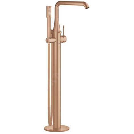 Grohe Essence - Mitigeur de baignoire à monter au sol, Warm Sunset brossé 23491DL1 (1/5)