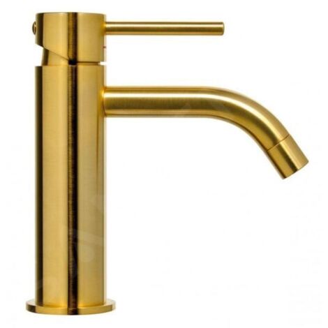Paffoni Light Exclusive Edition - Mitigeur de lavabo, or brossé LIG071HGSP (1/3)