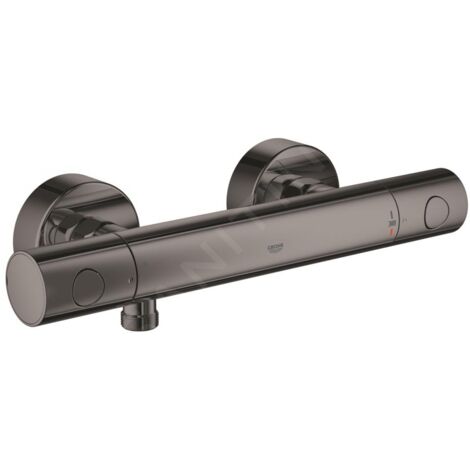 Grohe Grohtherm 1000 Cosmopolitan - Robinet de douche thermostatique, graphite foncé 34065A02