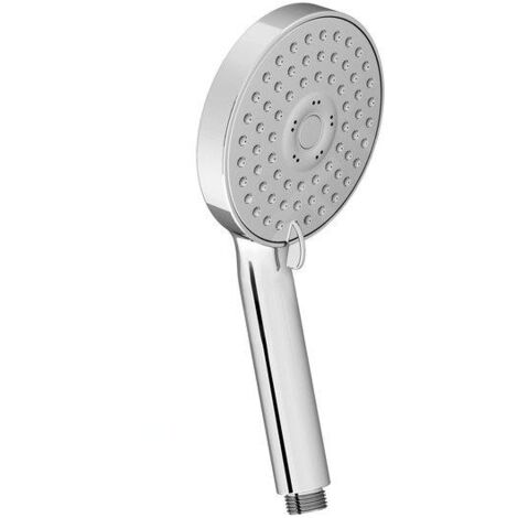 Ravak Douches - Pommeau de douche Flat M 953.00, 3 fonctions, diamètre 118 mm, chrome X07P009 (1/5)
