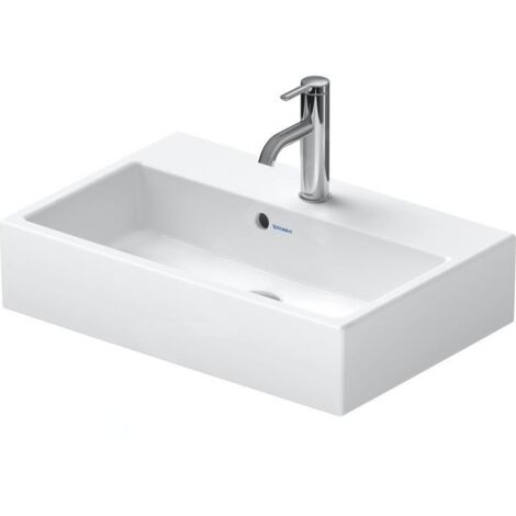 Duravit Vero Air - Meuble lavabo 600x400 mm, avec trop-plein, avec 1 trou pour robinetterie, blanc 2368600027 (1/2)