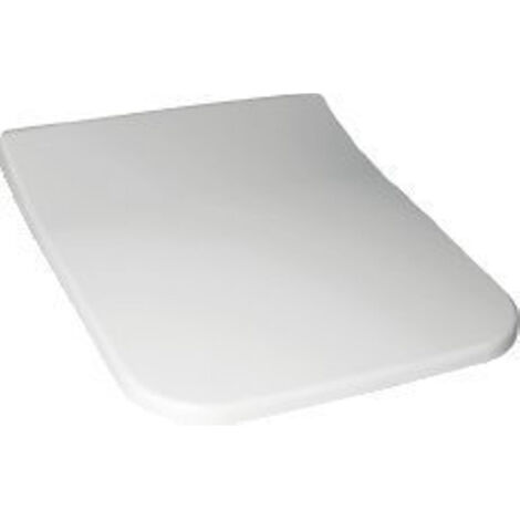 Siège WC VB SlimSeat Architectura 379x454x49mm avec fermeture douce QR en Alpin (1/4)