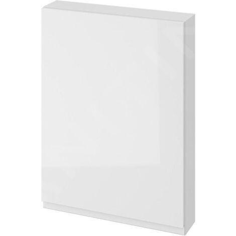 Cersanit Moduo - Armoire 80x59x14 cm, 1 porte, charnières L/P, blanc S590-016-DSM (1/3)