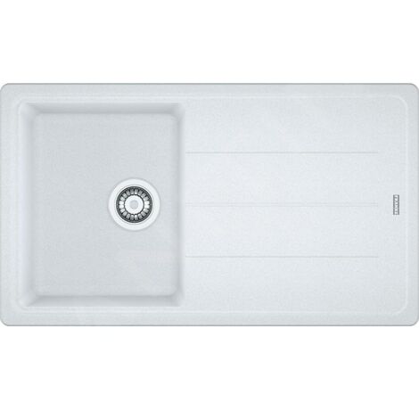 Franke Basis - Évier en fragranit BFG 611-86, 86x50 cm, blanc artic 114.0494.912 (1/3)
