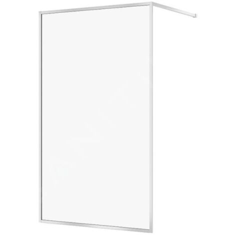 Cersanit Larga - Paroi de douche Walk-In, 120x200 cm, chrome/verre clair S932-137 (1/2)