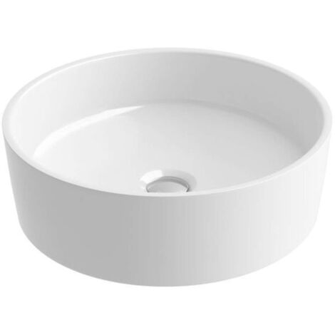 Ravak UNI - Vasque à poser, diamètre 40 cm, blanc XJX01140001 (1/5)