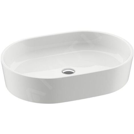 Ravak Moon - Lavabo à poser, 560x400 mm, blanc XJN01300002 (1/5)