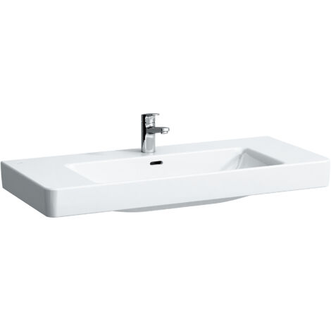 Laufen Pro S - Lavabo 1050x460 mm, sans trou pour robinet, blanc H8169660001091 (1/5)