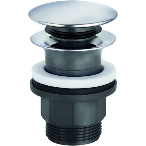 Kludi Accessoires - Bonde refermable push-open 1 1/4, évier chrome 1042605-00 (1/3)