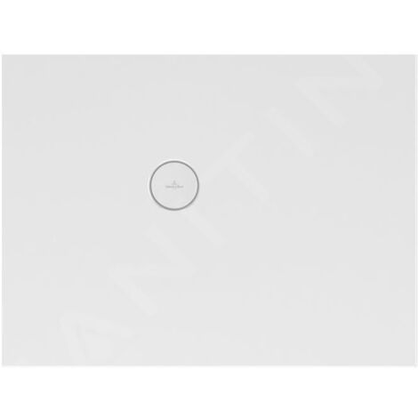 Villeroy & Boch Subway Infinity - Receveur de douche, 750x900 mm, Anti-slip, blanc alpin 6229F201 (1/4)