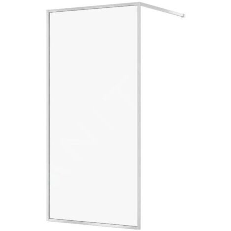 Cersanit Larga - Paroi de douche Walk-In, 100x200 cm, chrome/verre clair S932-136 (1/2)