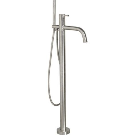 Sapho Minimal - Mitigeur de baignoire pour montage au sol, inox MI021 (1/3)