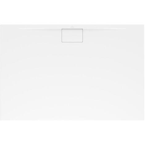 Villeroy & Boch – Receveur de douche à poser 120 x 90 cm – Acrylique sanitaire blanc – Design ultraplat – Technologie Metalrim – Antidérapant classe B (1/10)