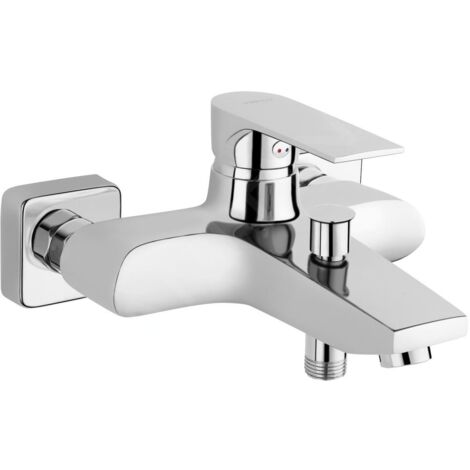 Novaservis Ferro Algeo Square - Robinetterie de baignoire, chrome 82020/1,0 (1/2)