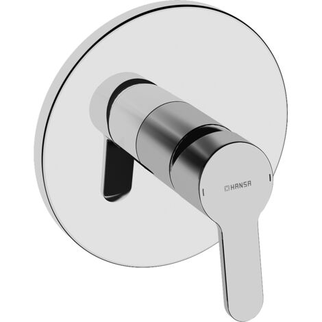 Mitigeur de baignoire encastré Hansa Hansaprimo rosace Ø 170 mm chrome (1/5)