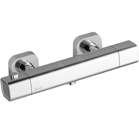 Ravak 10° - Mitigeur thermostatique de douche TD 033.00/150, chrome X070102 (1/2)