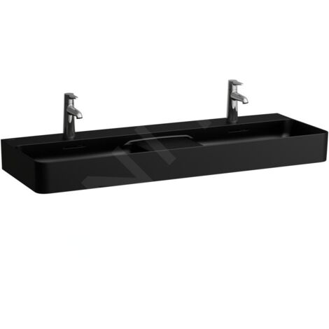 LAUFEN VAL lavabo double, 1 trou de robinetterie, avec (1/3)