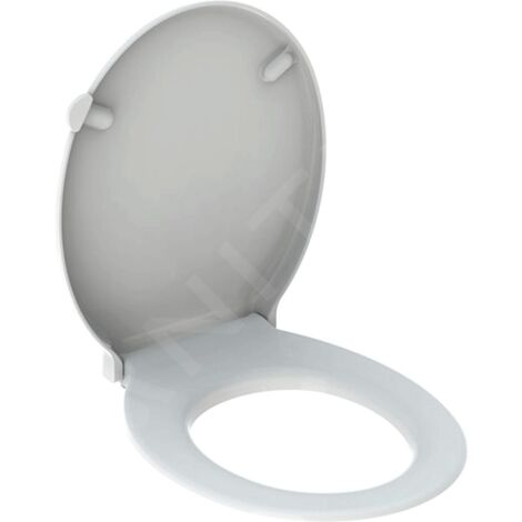 Geberit Selnova Comfort - Abattant WC pour personne à mobilité réduite, duroplast, blanc 500.133.00.1 (1/4)