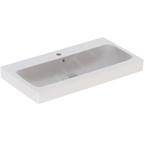Geberit iCon - Lavabo 900x485 mm, avec 1 trou, avec trop-plein 124590000 (1/3)